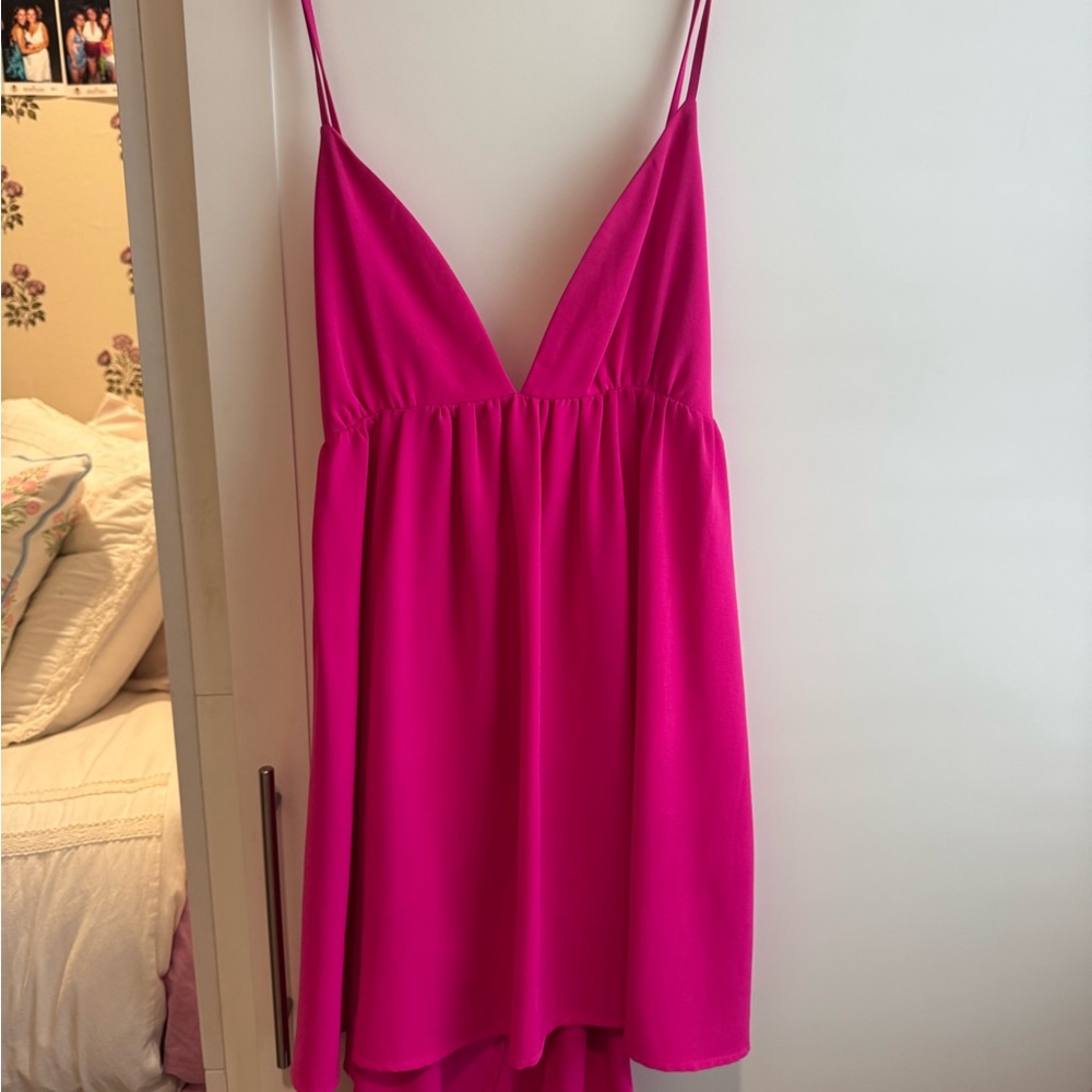 Glam Fuchsia Sleeveless Top